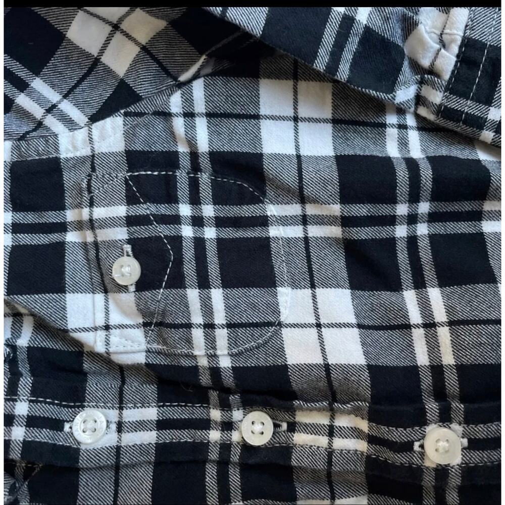 Janie and Jack Baby Plaid Flannel Shirt & Corduroy Pants Outfit 6-12M - Picture 7 of 8
